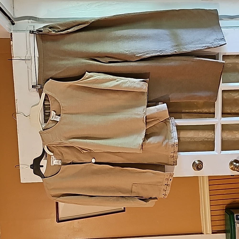 Coldwater Creek - 3 piece - jacket, top & pants
